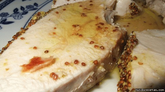 Receta de Pavo a la mostaza Receta de Pavo a la mostaza