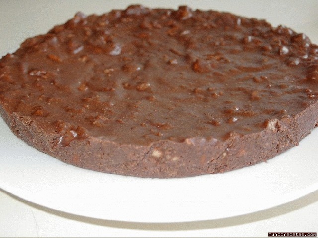 Receta de Pastel de chocolate (sin bizcocho) Receta de Pastel de chocolate (sin bizcocho)