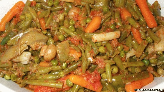Receta de Menestra de congelados