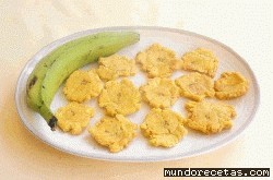 Receta de Plátanos macho a la brava Receta de Plátanos macho a la brava