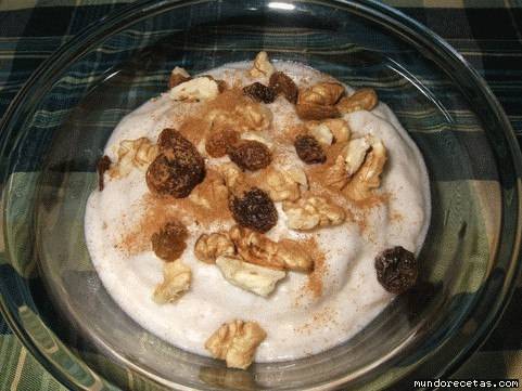 Receta de Mousse de plátano Receta de Mousse de plátano