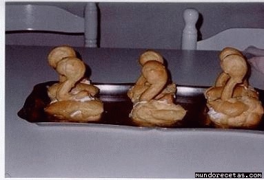 Receta de Pastelitos patitos Receta de Pastelitos patitos