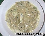 Receta de Cardo a la Bechamel con Piñones Receta de Cardo a la Bechamel con Piñones
