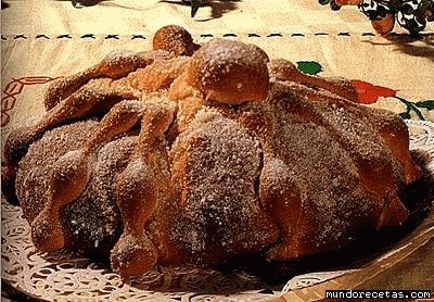 Receta de Pan de muerto