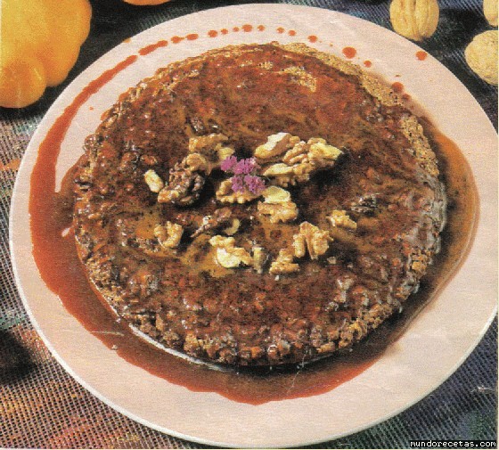 Receta de PASTEL DE NUECES Receta de PASTEL DE NUECES