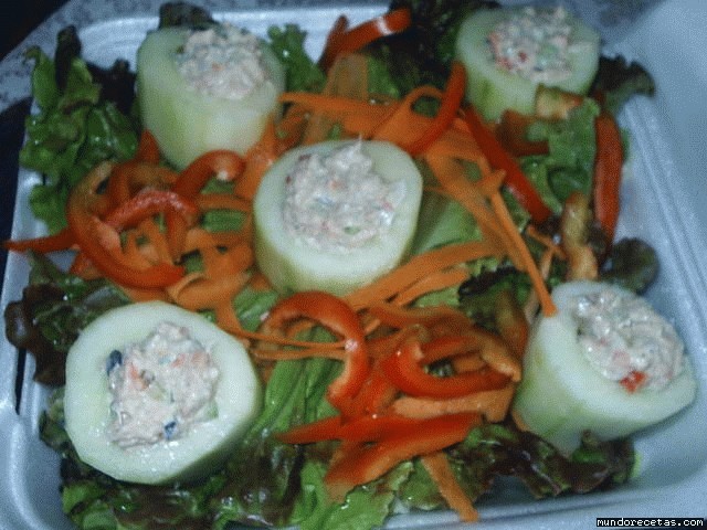 Receta de Ensalada de Pepinos Mazatlán Receta de Ensalada de Pepinos Mazatlán