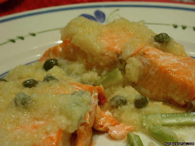 Receta de Salmón a la Siciliana - Thermomix Receta de Salmón a la Siciliana - Thermomix