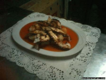 Receta de Pulpo al grill (elaborada por el Chef Casimera) Receta de Pulpo al grill (elaborada por el Chef Casimera)