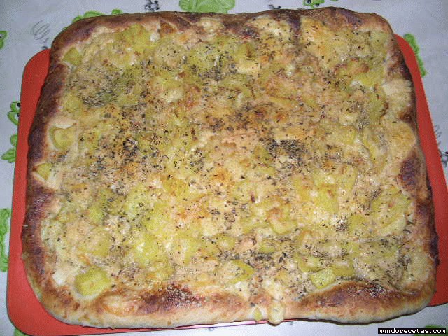 Receta de Pizza de patata Receta de Pizza de patata