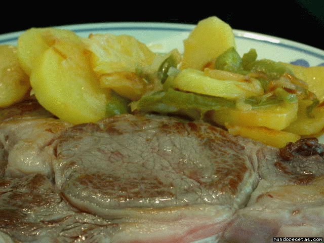 Receta de Patatas a lo Pobre - Chef 2000 Receta de Patatas a lo Pobre - Chef 2000