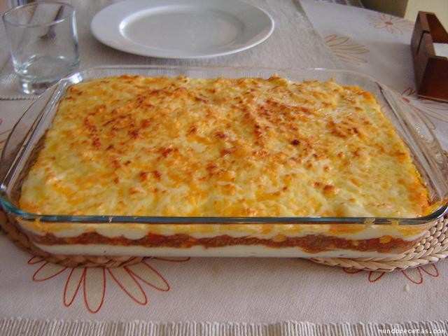 Receta de PASTEL DE CARNE III Receta de PASTEL DE CARNE III