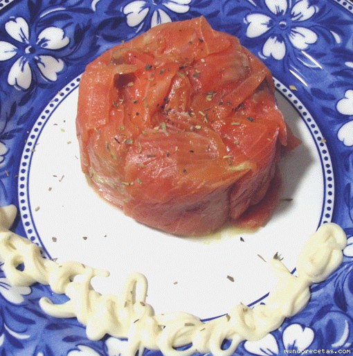 Receta de Paquetitos de salmón rellenos Receta de Paquetitos de salmón rellenos