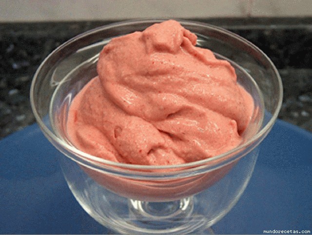 Receta de Helado de fresa (Thermomix) Receta de Helado de fresa (Thermomix)