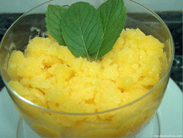 Receta de Sorbete de melocotón (Thermomix) Receta de Sorbete de melocotón (Thermomix)