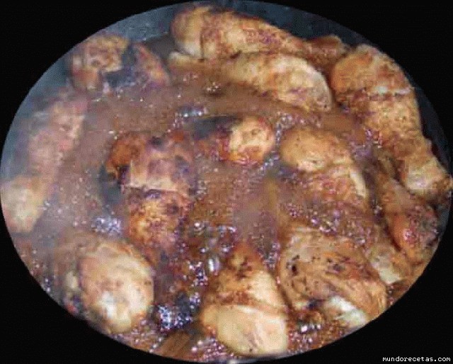 Receta de Pollo con miel y soja Receta de Pollo con miel y soja