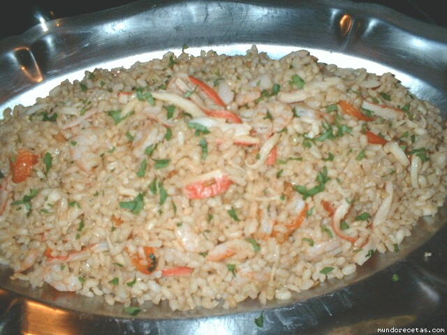 Receta de Ensalada templada de arroz (Thermomix) Receta de Ensalada templada de arroz (Thermomix)