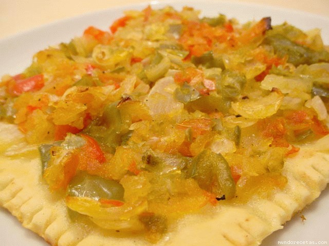 Receta de Coca de verduras Receta de Coca de verduras