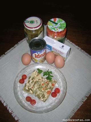 Receta de Pastel fácil de verduras. Receta de Pastel fácil de verduras.