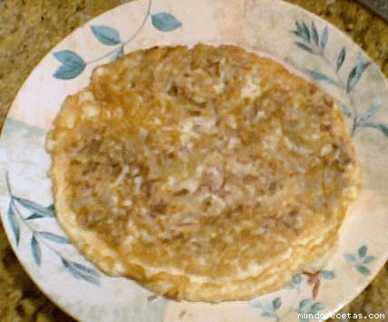 Receta de Tortilla de ropa vieja