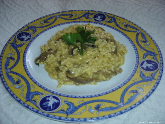 Receta de RISOTTO DE SETAS