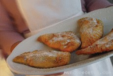 Receta de Truchas de batata amarilla Receta de Truchas de batata amarilla