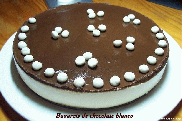 Receta de BAVAROIS DE CHOCOLATE BLANCO (Thermomix)