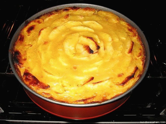 Receta de Tarta de Manzana Mamen