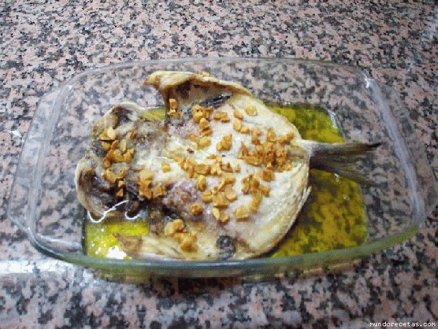 Receta de DORADA A LA ESPALDA