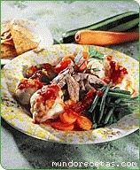 Receta de Pollo con especias y verduritas Receta de Pollo con especias y verduritas
