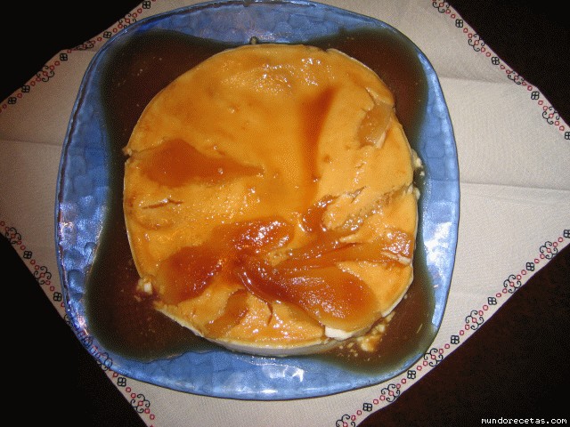 Receta de Pudin o flan de peras (Thermomix) Receta de Pudin o flan de peras (Thermomix)