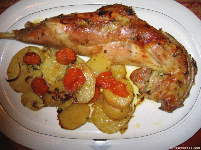 Receta de Cabritillo al horno Receta de Cabritillo al horno