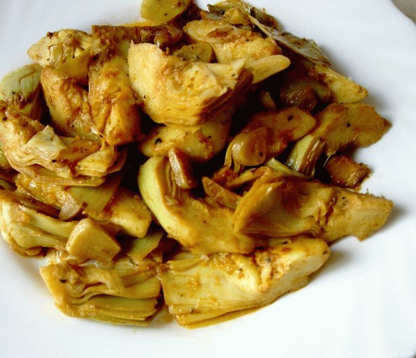 Receta de Alcachofas 