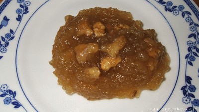 Receta de Mermelada de manzana y nueces (thermomix) Receta de Mermelada de manzana y nueces (thermomix)