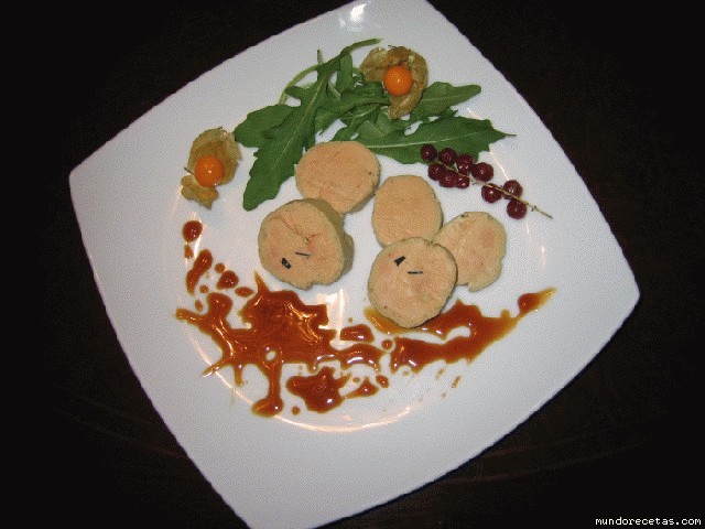 Receta de Foie trufado con salsa Pedro Ximnez (Thermomix)