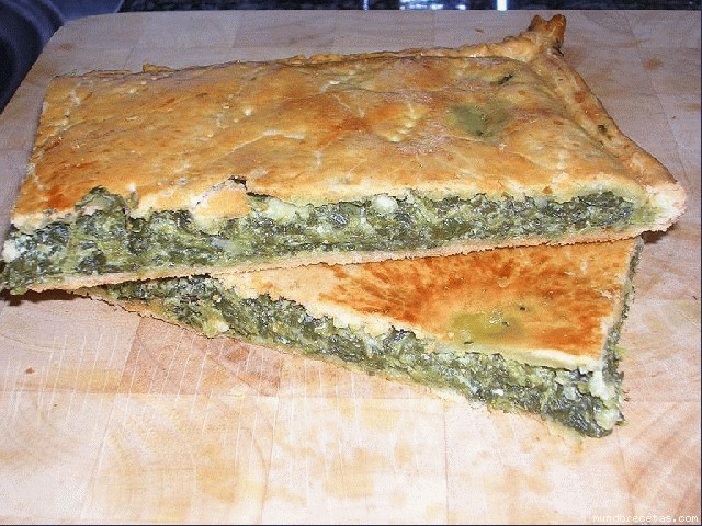 Receta de Pastel de espinacas. Receta de Pastel de espinacas.