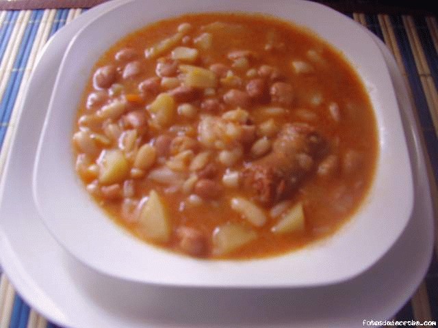 Receta de potaje de Judias (Chef o Matic) Receta de potaje de Judias (Chef o Matic)