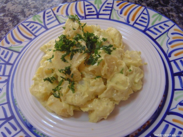 Receta de patatas con alioli de quebueno Receta de patatas con alioli de quebueno