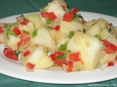 Receta de Ensalada de patatas Receta de Ensalada de patatas