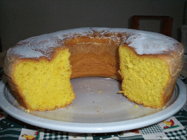 Receta de Bizcochn