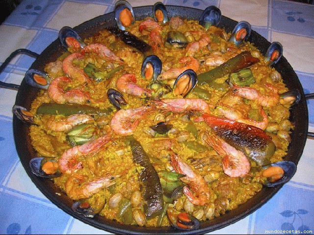Receta de Paella de canelona Receta de Paella de canelona