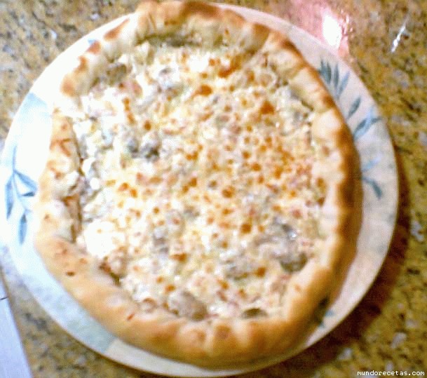 Receta de Pizza Carbonara Receta de Pizza Carbonara