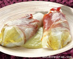 Receta de ENDIBIAS ASADAS RELLENAS DE QUESO Receta de ENDIBIAS ASADAS RELLENAS DE QUESO