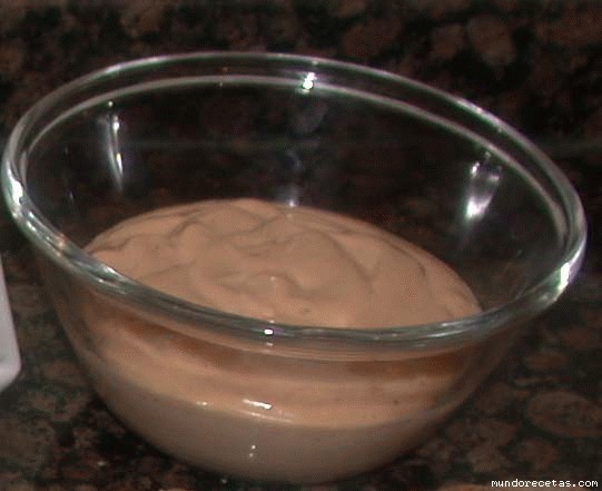 Receta de Salsa brava (tipo mayonesa) Receta de Salsa brava (tipo mayonesa)