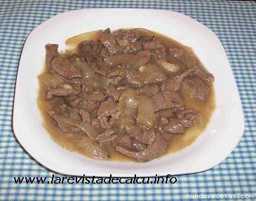 Receta de TERNERA AL ESTILO CHINO Receta de TERNERA AL ESTILO CHINO