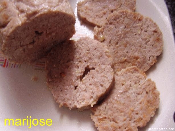 Receta de REDONDO DE CARNE PICADA... Receta de REDONDO DE CARNE PICADA...
