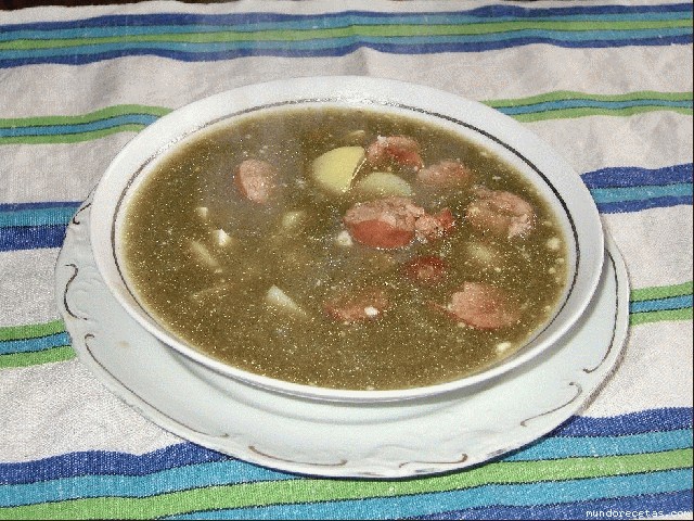 Receta de Sopa de acedera Receta de Sopa de acedera