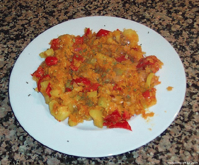 Receta de salteado campestre Receta de salteado campestre