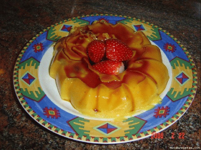 Receta de Flan de chocolate blanco (Thermomix) Receta de Flan de chocolate blanco (Thermomix)