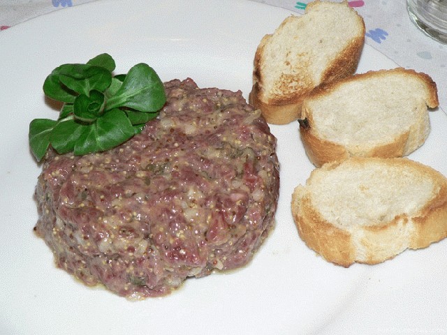 Receta de Steak Tartar Receta de Steak Tartar