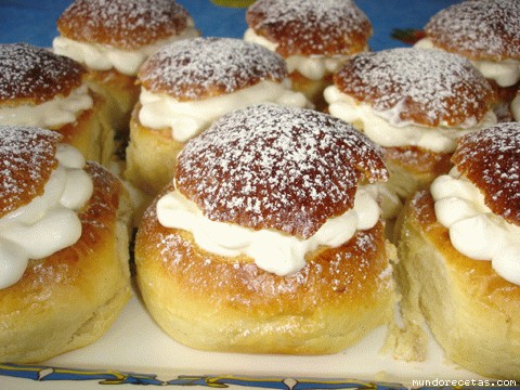 Receta de Semlor Receta de Semlor